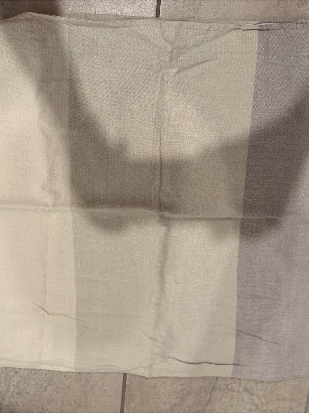 Set of two brand new Neutral Stripe Home Bedding Pillowcases